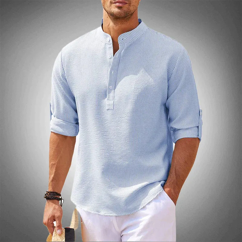Elegantes Herrenhemd mit modernem Schnitt für stilvolle Alltags- und Business-Looks