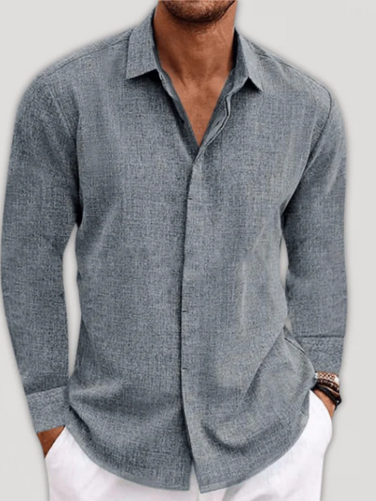 Elegantes Langarmhemd für Herren für stilvolle Outfits zu verschiedenen Anlässen