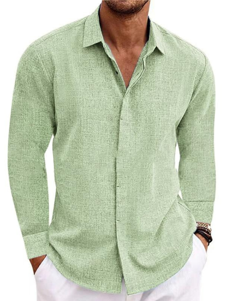 Elegantes Langarmhemd für Herren für stilvolle Outfits zu verschiedenen Anlässen