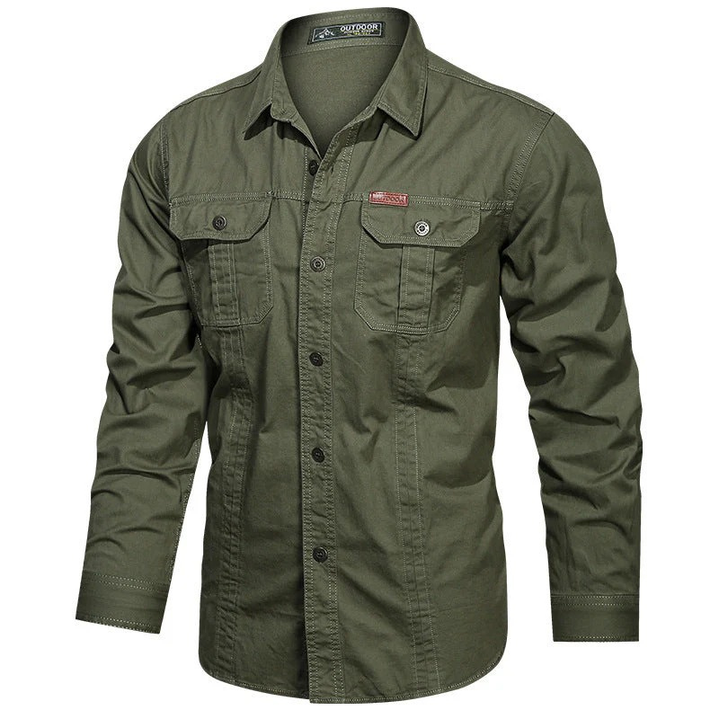 Elegantes Outdoor-Hemd für Herren in klassischem Stil für Freizeit und Aktivitäten im Freien
