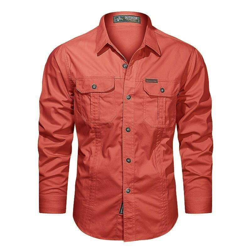 Elegantes Outdoor-Hemd für Herren in klassischem Stil für Freizeit und Aktivitäten im Freien