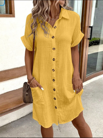  Elegantes Sommer-Hemdkleid für Damen in modernem Design für vielseitige Looks









