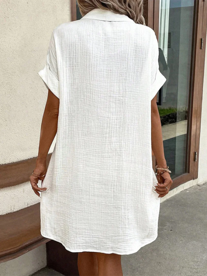  Elegantes Sommer-Hemdkleid für Damen in modernem Design für vielseitige Looks









