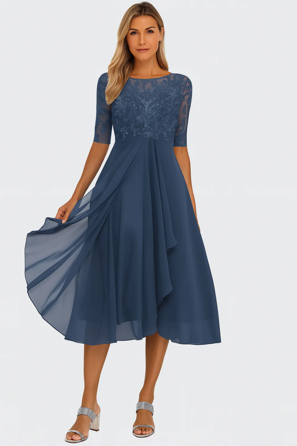 Elegantes Vintage Hochzeitskleid für Damen für einen traumhaften Auftritt am Hochzeitstag