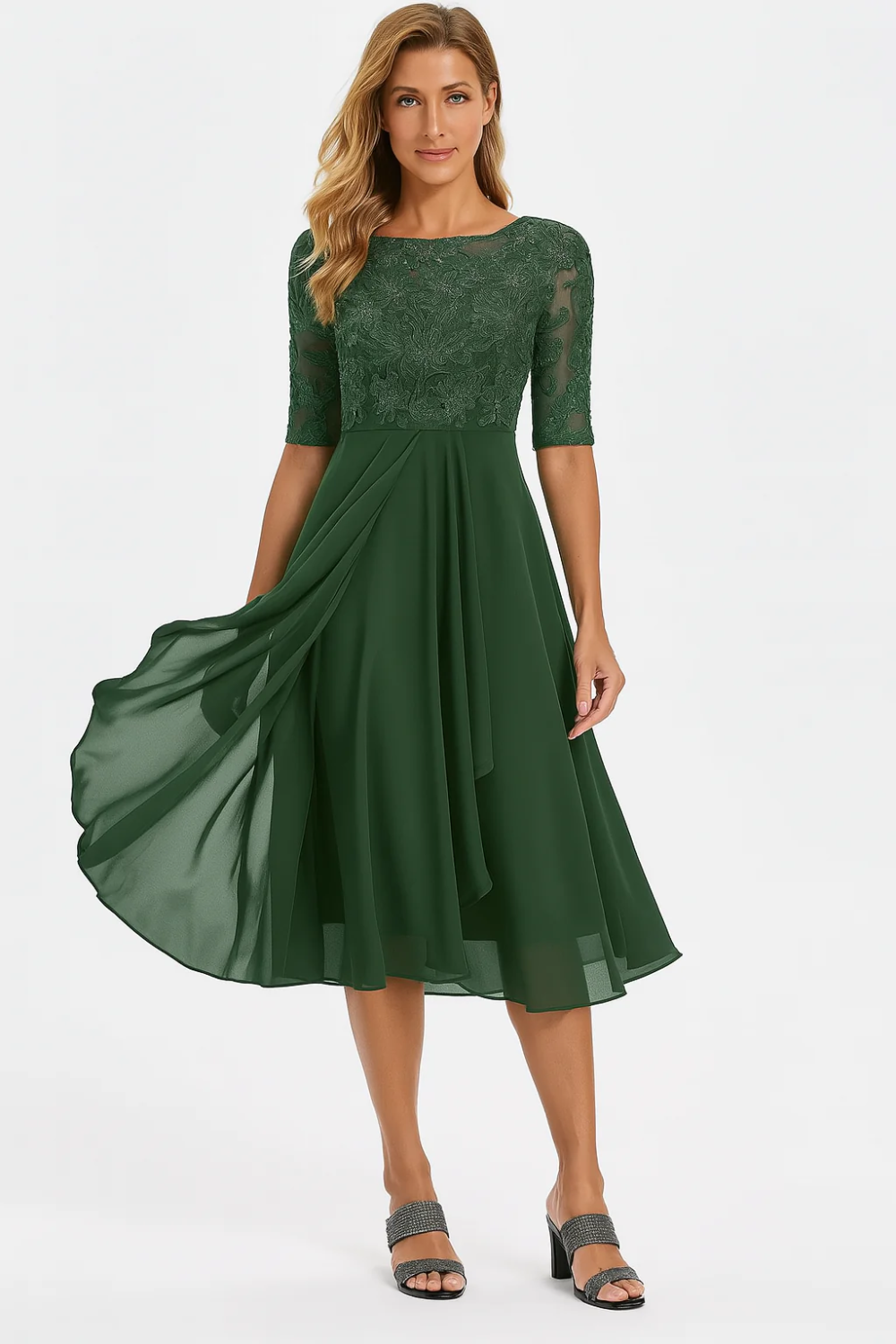 Elegantes Vintage Hochzeitskleid für Damen für einen traumhaften Auftritt am Hochzeitstag