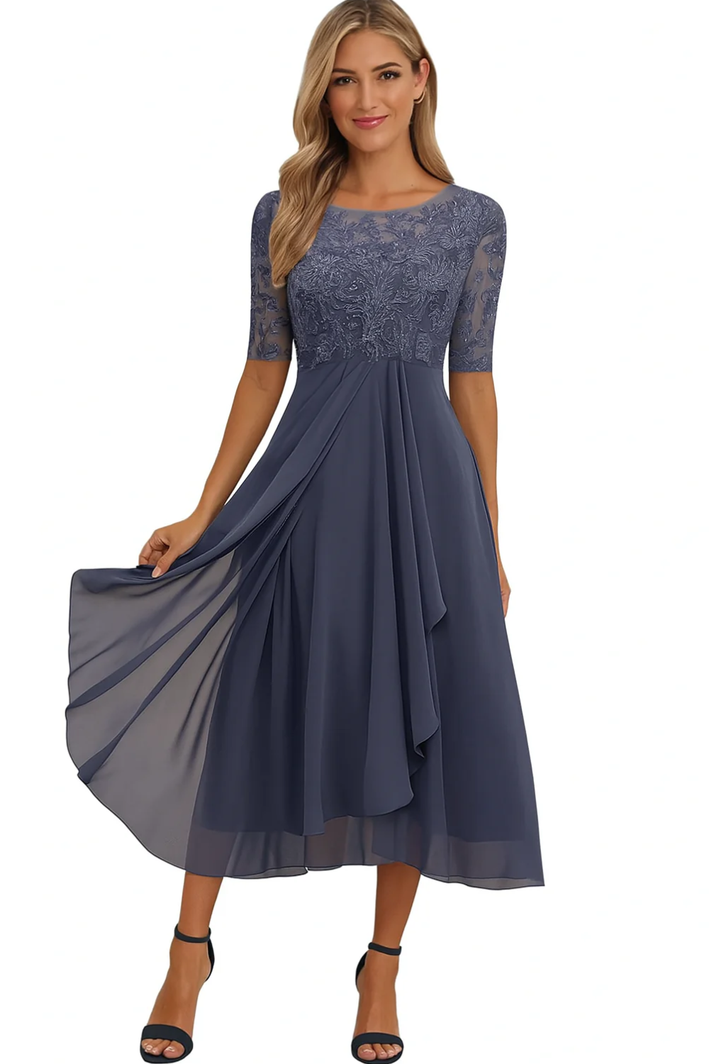 Elegantes Vintage Hochzeitskleid für Damen für einen traumhaften Auftritt am Hochzeitstag