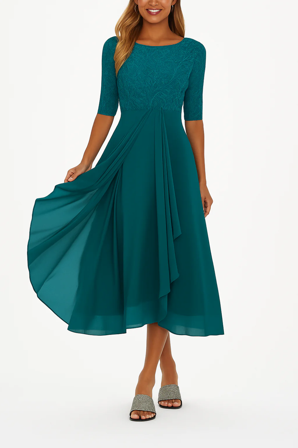 Elegantes Vintage Hochzeitskleid für Damen für einen traumhaften Auftritt am Hochzeitstag