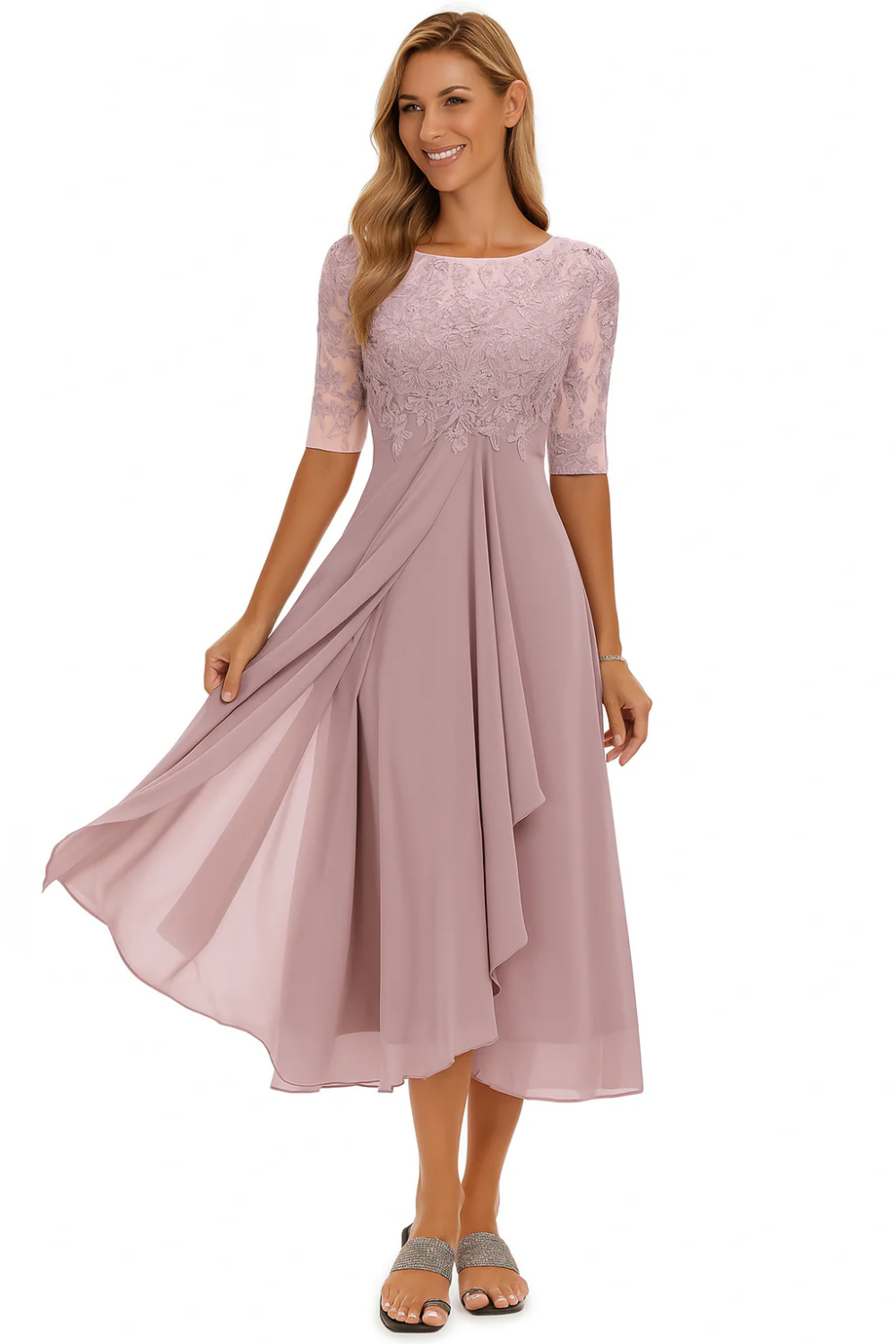 Elegantes Vintage Hochzeitskleid für Damen für einen traumhaften Auftritt am Hochzeitstag