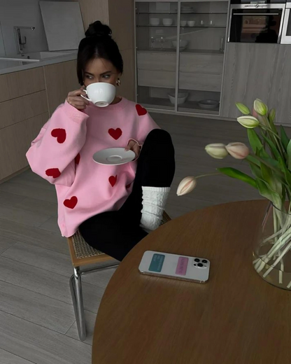 Gemütlicher Oversize-Pullover für Damen in modernem und bequemen Design