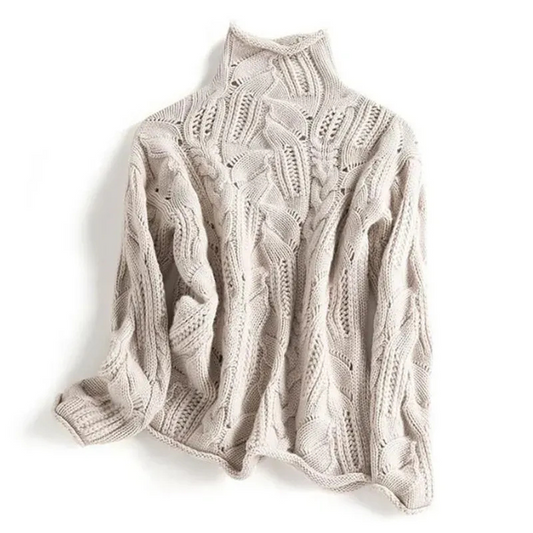Gemütlicher Strickpullover für Damen in zeitlosem Design für Alltag und Freizeit