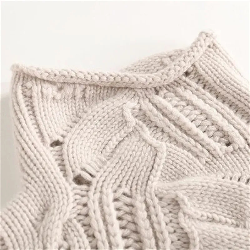 Gemütlicher Strickpullover für Damen in zeitlosem Design für Alltag und Freizeit