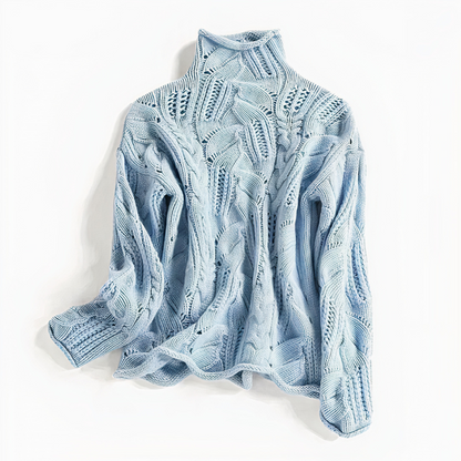 Gemütlicher Strickpullover für Damen in zeitlosem Design für Alltag und Freizeit