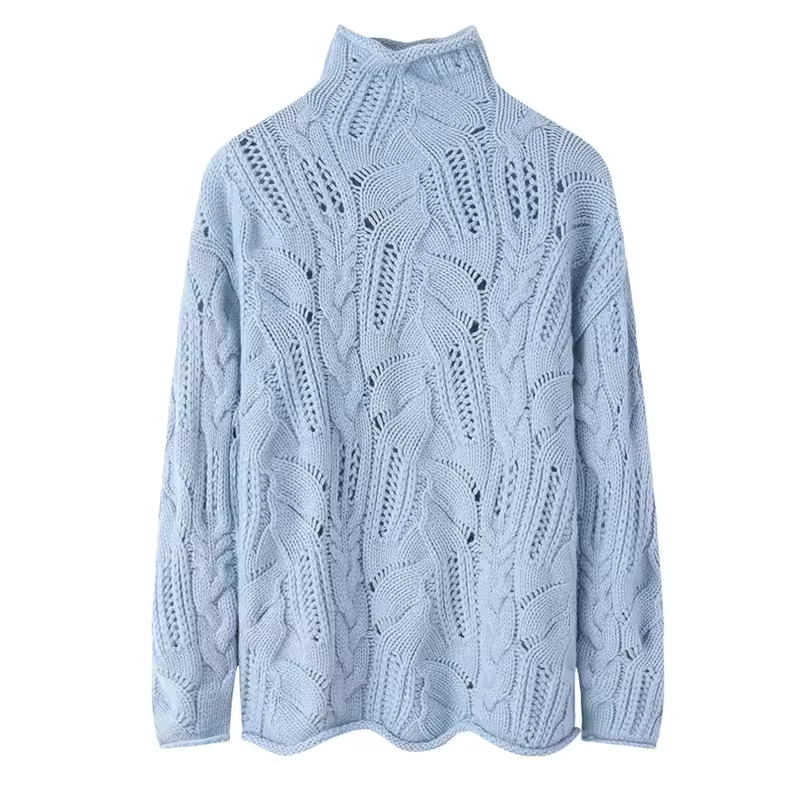 Gemütlicher Strickpullover für Damen in zeitlosem Design für Alltag und Freizeit
