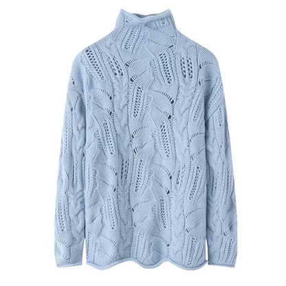 Gemütlicher Strickpullover für Damen in zeitlosem Design für Alltag und Freizeit
