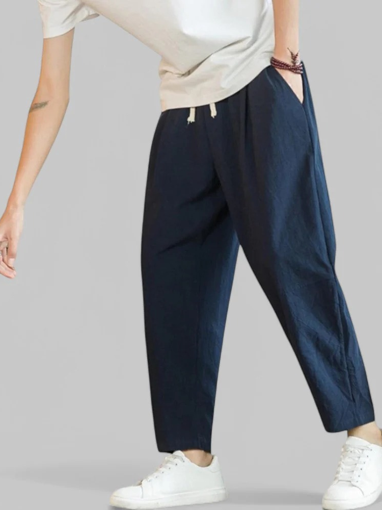 Herren atmungsaktive lässige Hosen für Freizeit, Reisen und Alltag