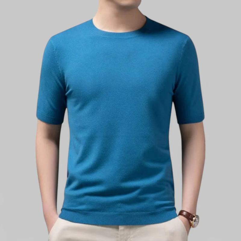 Herren bequemes klassisches T-Shirt in zeitlosem Design für den Alltag
