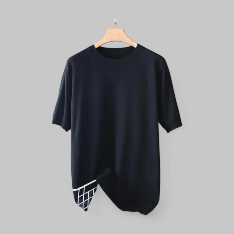 Herren bequemes klassisches T-Shirt in zeitlosem Design für den Alltag