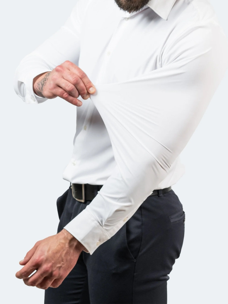 Herren bügelfreies Businesshemd für einen gepflegten Look ohne Bügelaufwand