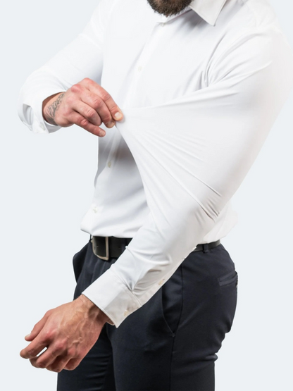 Herren bügelfreies Businesshemd für einen gepflegten Look ohne Bügelaufwand