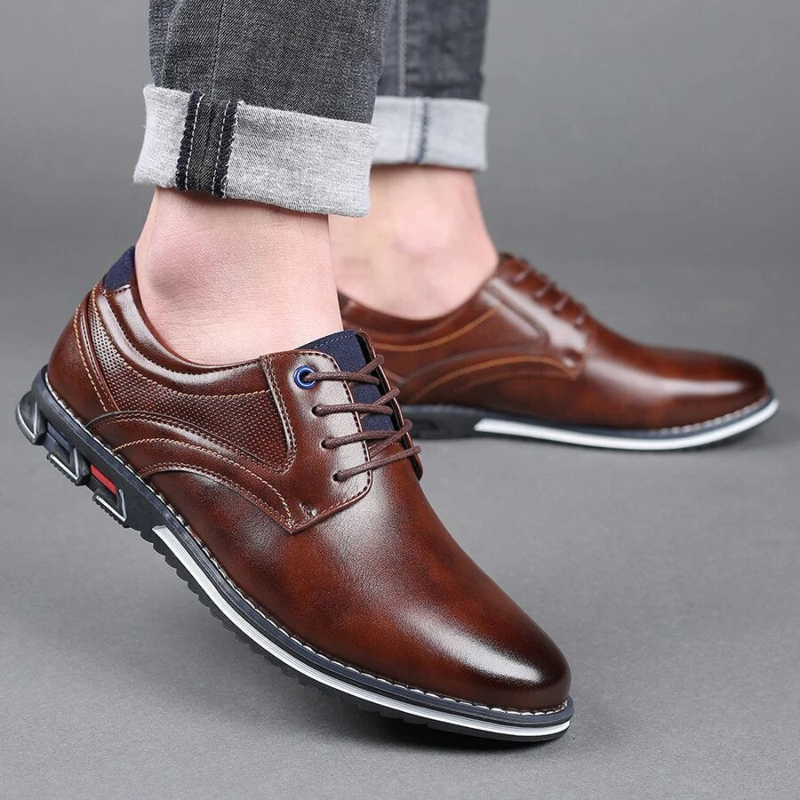 Herren elegante Anzugschuhe in klassischem Design für Büro und festliche Anlässe
