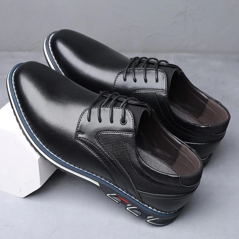 Herren elegante Anzugschuhe in klassischem Design für Büro und festliche Anlässe
