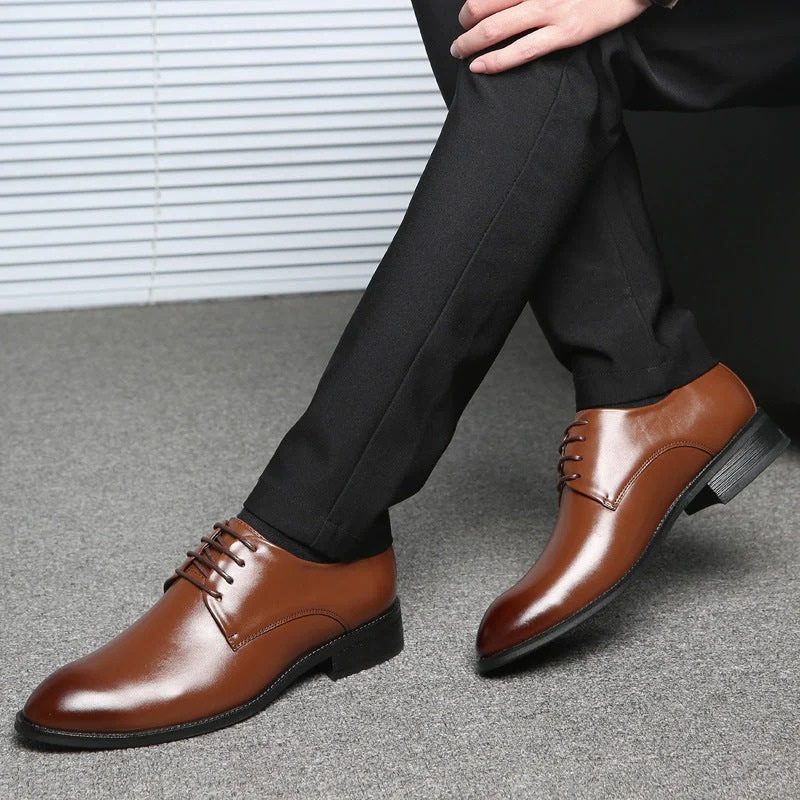  Herren elegante Büroschuhe in klassischem Design für stilvolle Business-Looks