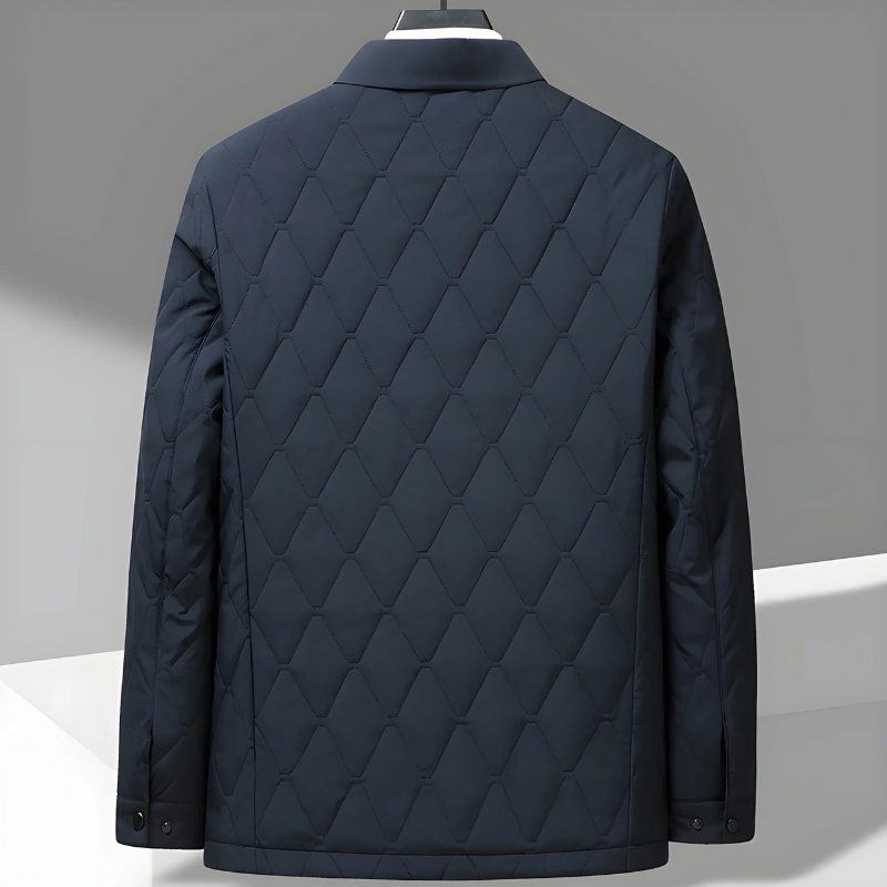Herren elegante gesteppte Jacke in zeitlosem, edlem Design