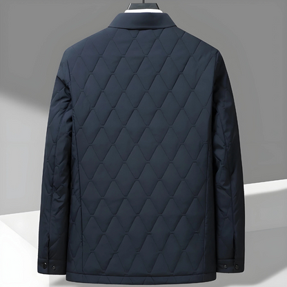 Herren elegante gesteppte Jacke in zeitlosem, edlem Design