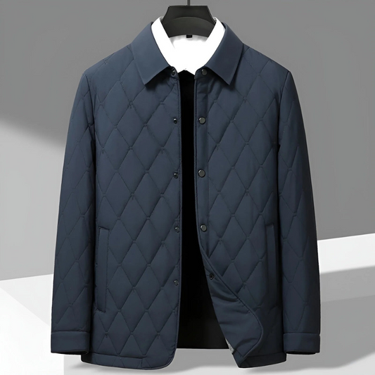 Herren elegante gesteppte Jacke in zeitlosem, edlem Design