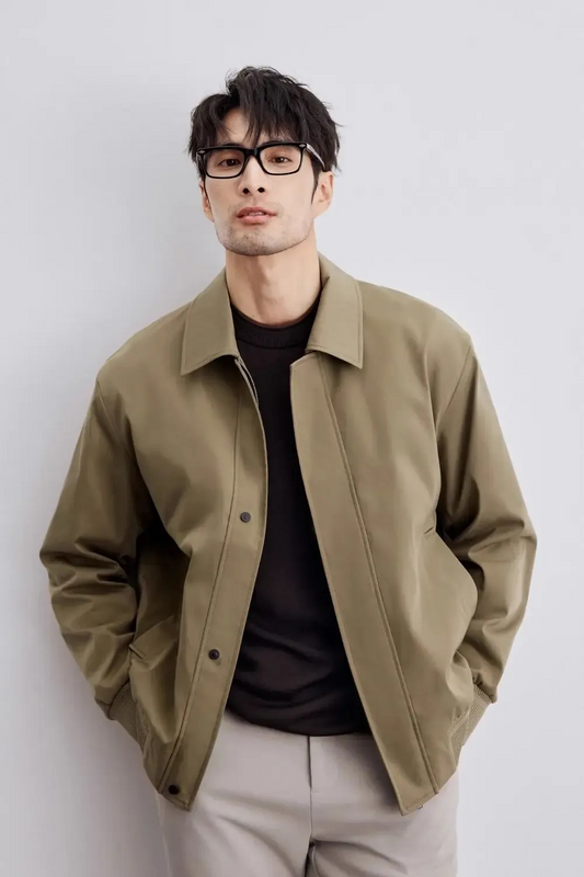 Herren elegante Herbstjacke in zeitlosem Design für kühle Tage