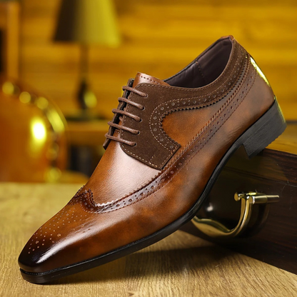 Herren elegante Oxford-Anzugschuhe mit klassischem Design für formelle Anlässe