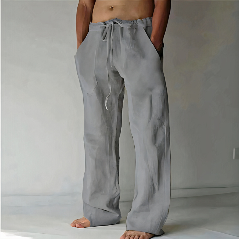 Herren elegante Strandhosen mit moderner Passform für den Sommer
