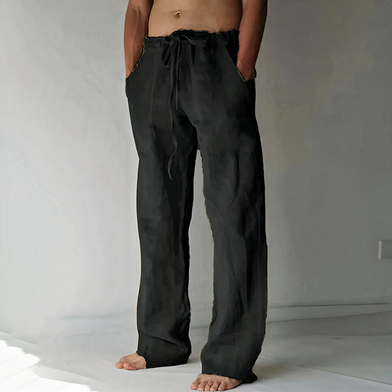 Herren elegante Strandhosen mit moderner Passform für den Sommer