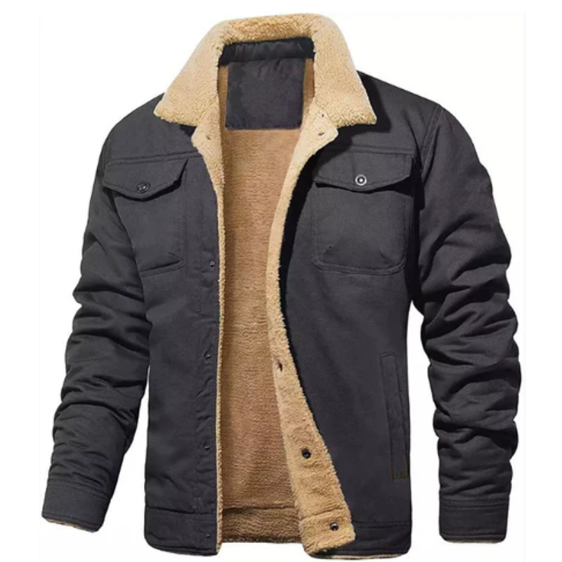 Herren elegante Bomberjacke in modernem Design