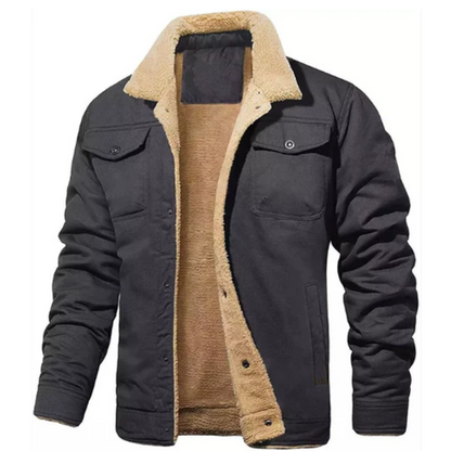 Herren elegante Bomberjacke in modernem Design