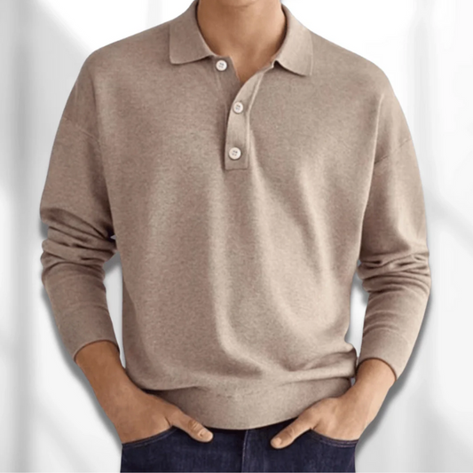 Herren Polopullover in elegantem Design für warme und stilvolle Auftritte
