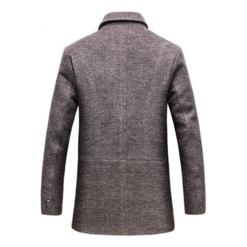 Herren eleganter Premium-Wintermantel, stilvoll und funktional für kalte Tage
