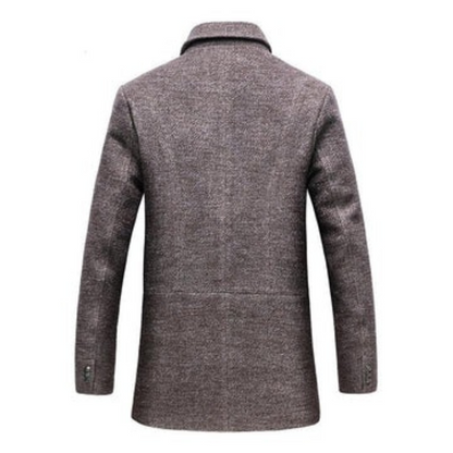 Herren eleganter Premium-Wintermantel, stilvoll und funktional für kalte Tage