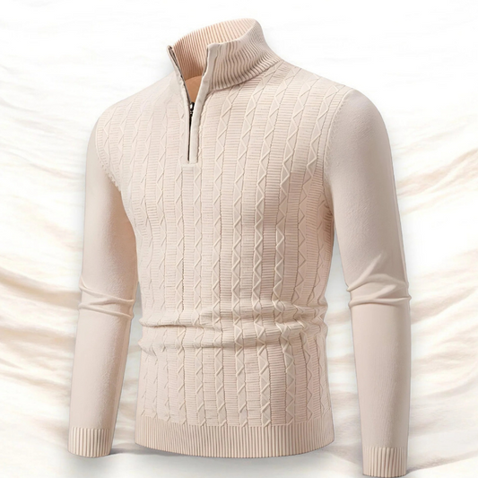 Herren eleganter Strickpullover in stilvollem Design
