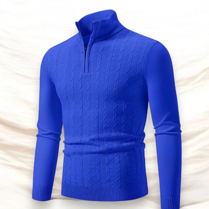 Herren eleganter Strickpullover in stilvollem Design