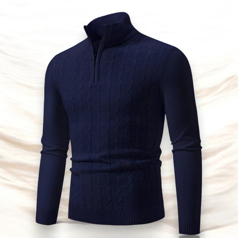 Herren eleganter Strickpullover in stilvollem Design