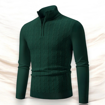 Herren eleganter Strickpullover in stilvollem Design