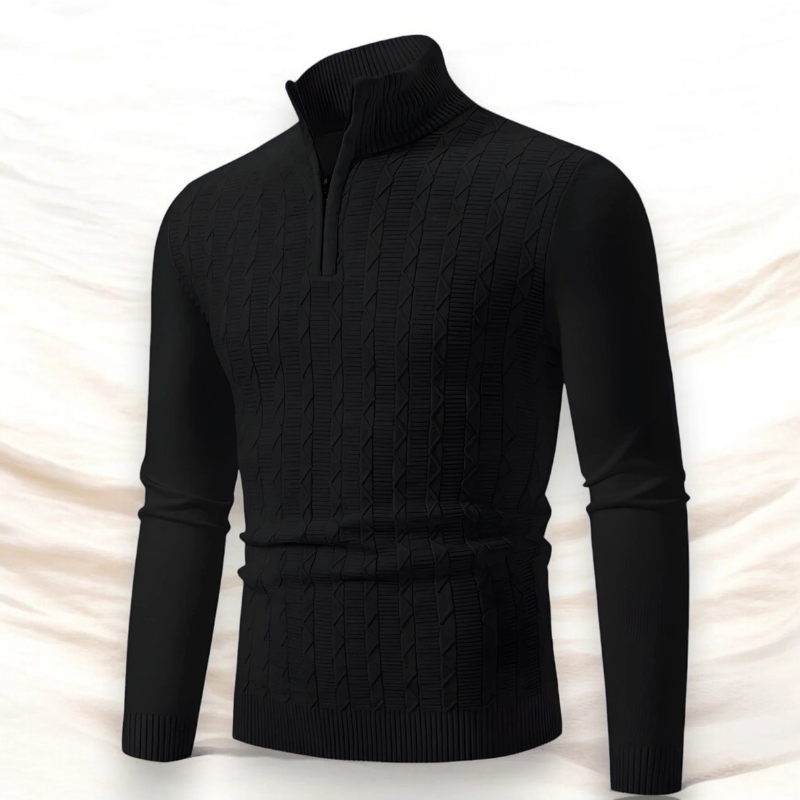 Herren eleganter Strickpullover in stilvollem Design