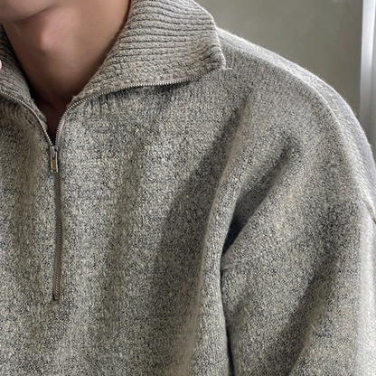 Herren eleganter Vintage-Pullover mit zeitlosem Design für stilvolle und moderne Outfits