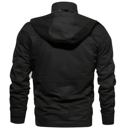  Funktionale Herrenjacke im Militärstil mit mehreren Taschen und modernem Schnitt