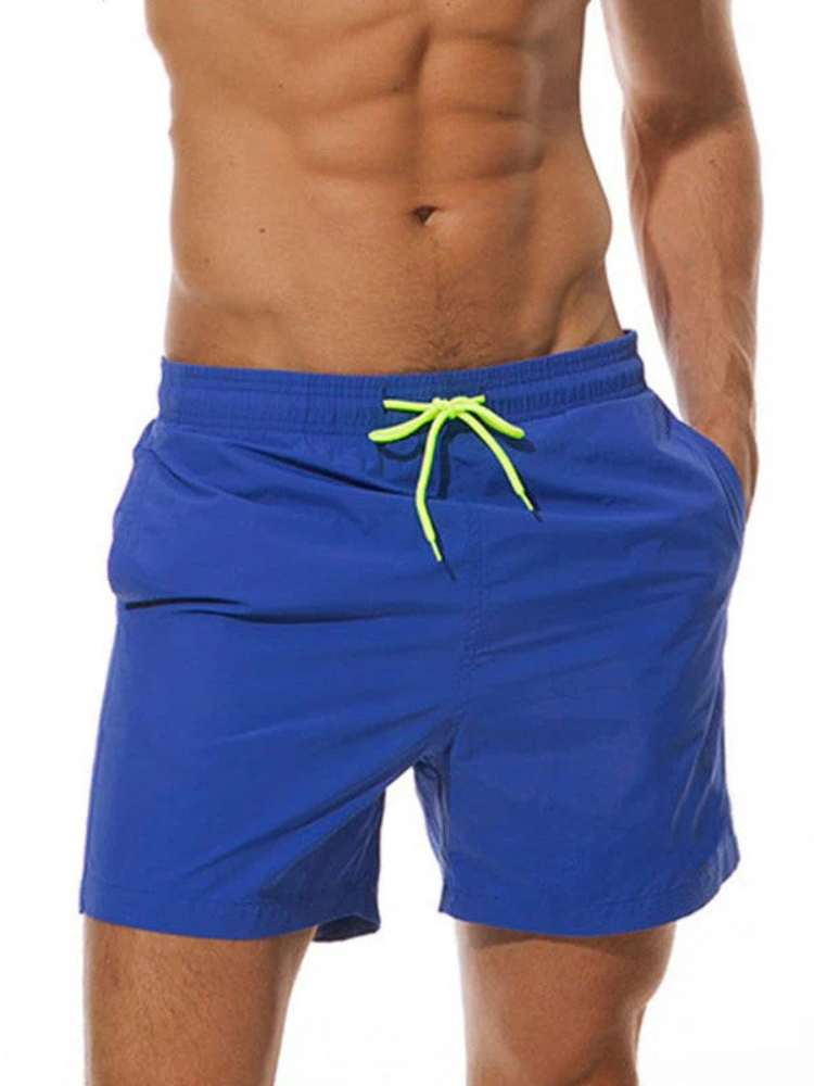 Herren klassische Badeshorts in modernem Schnitt für Strand und Pool