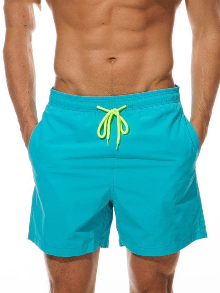 Herren klassische Badeshorts in modernem Schnitt für Strand und Pool