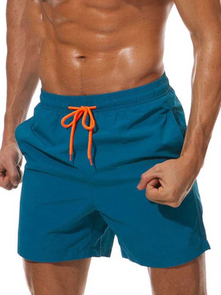 Herren klassische Badeshorts in modernem Schnitt für Strand und Pool