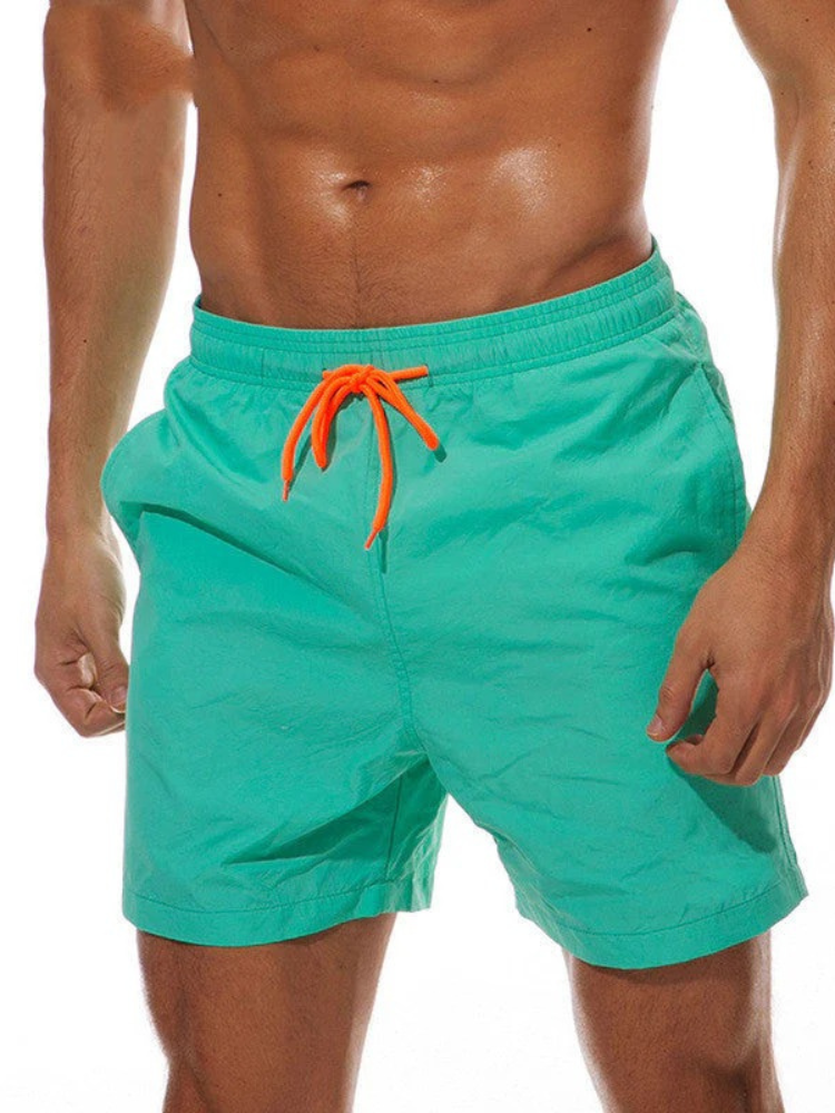 Herren klassische Badeshorts in modernem Schnitt für Strand und Pool