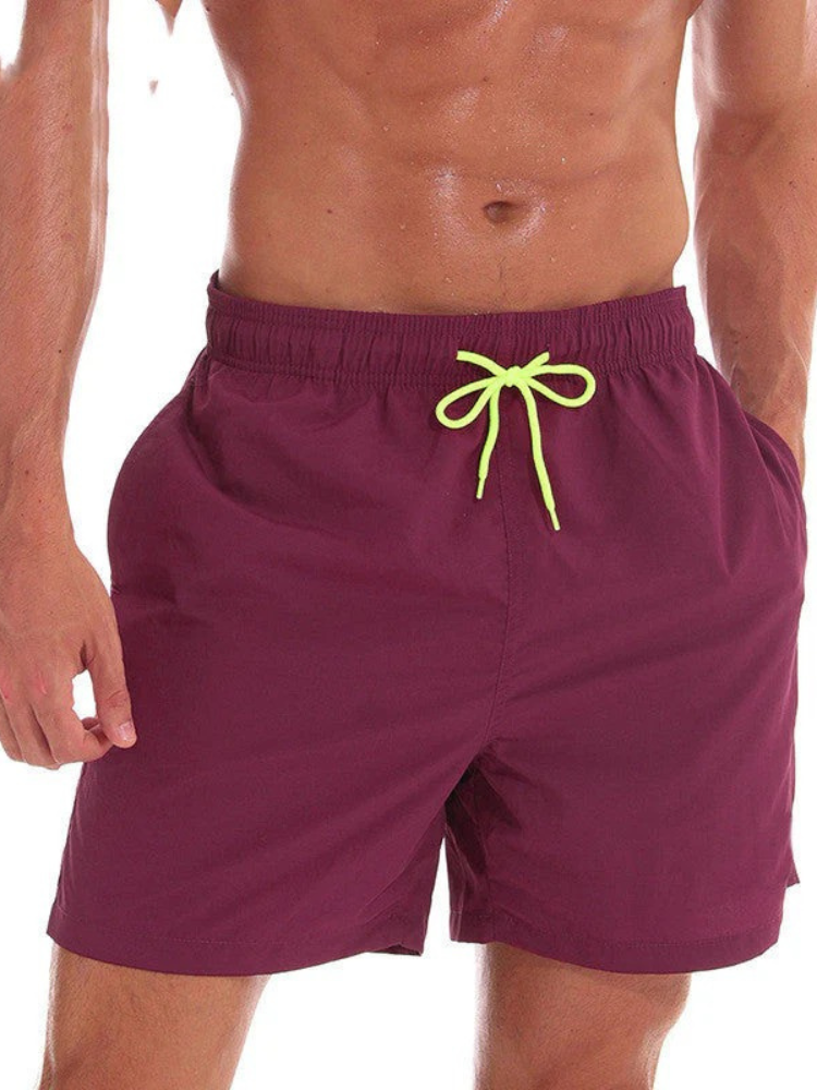 Herren klassische Badeshorts in modernem Schnitt für Strand und Pool